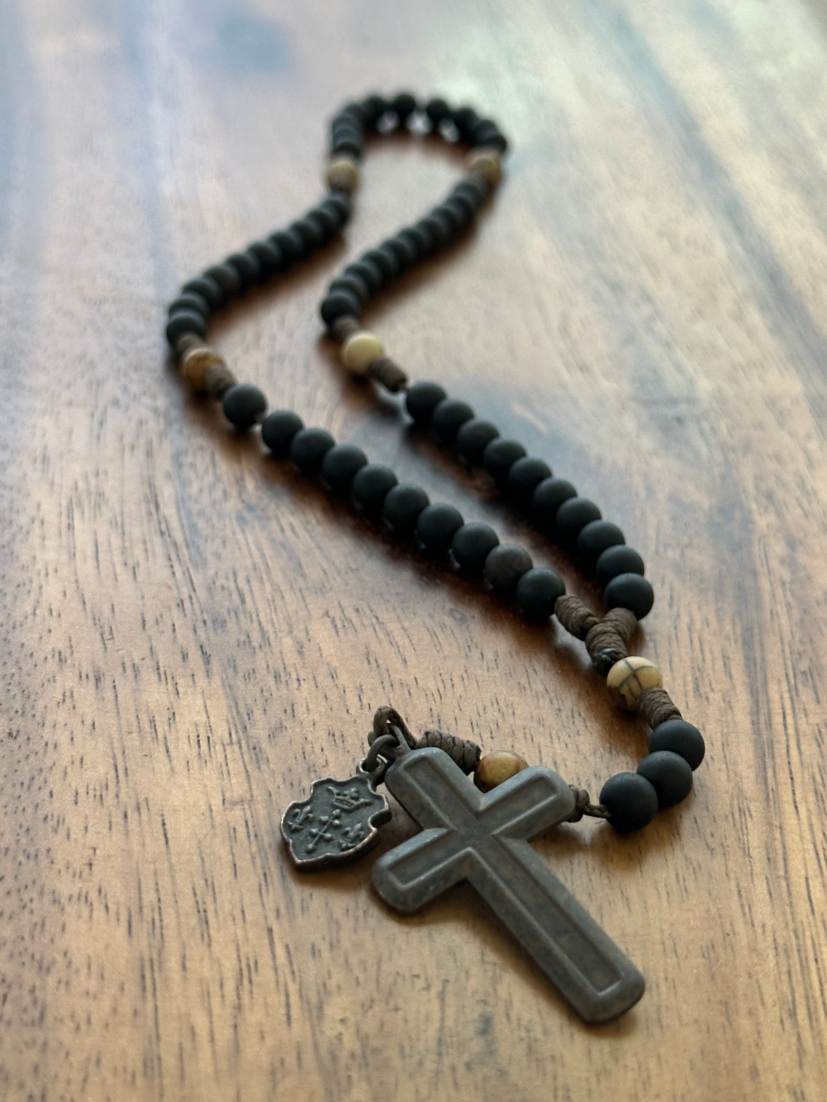 Fleur-de-Lis Purity Rosary, Small
