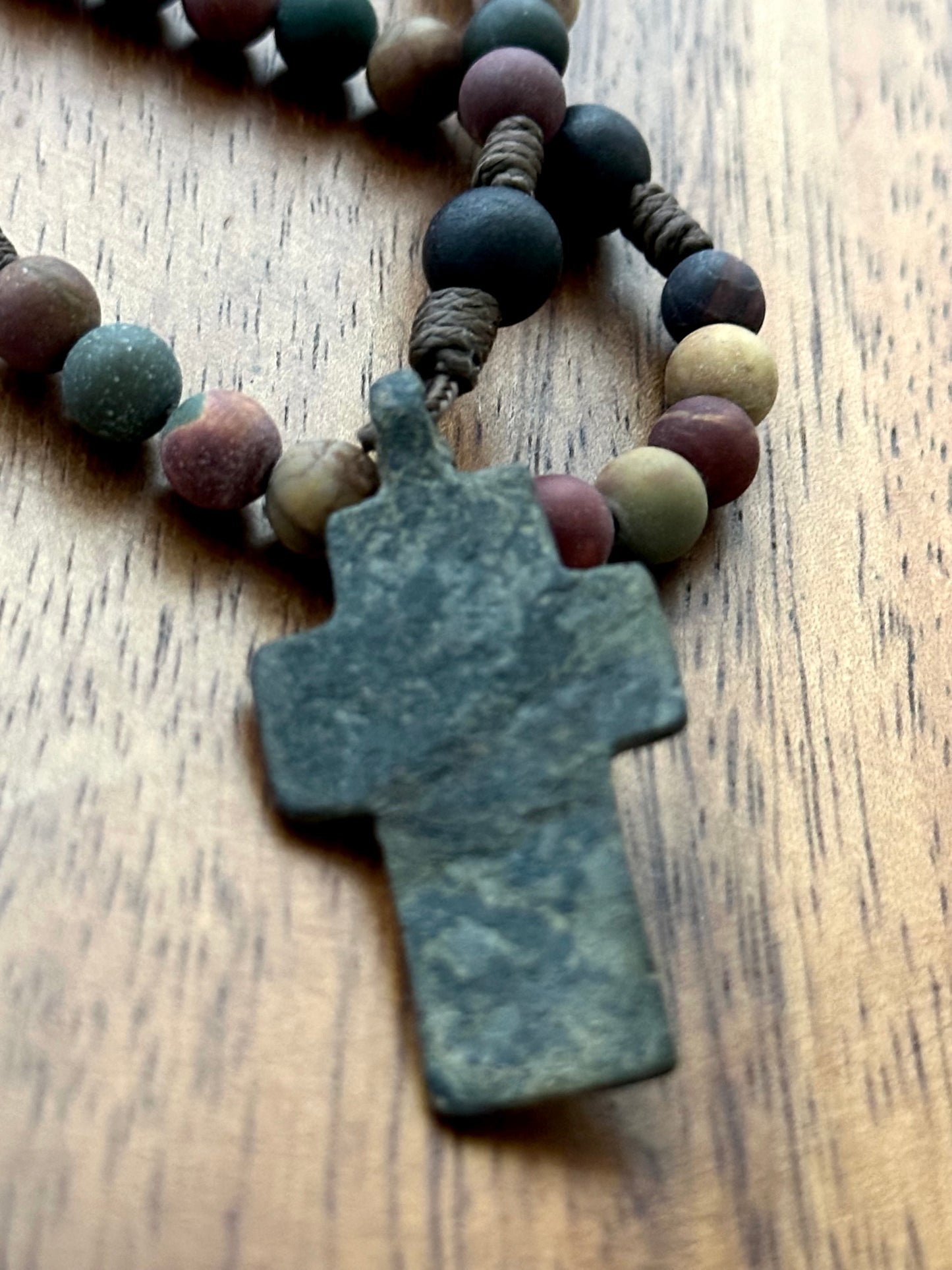 Authentic Medieval Cross Rosary