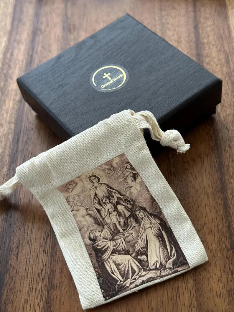 Ancient-Style Wood Rosary