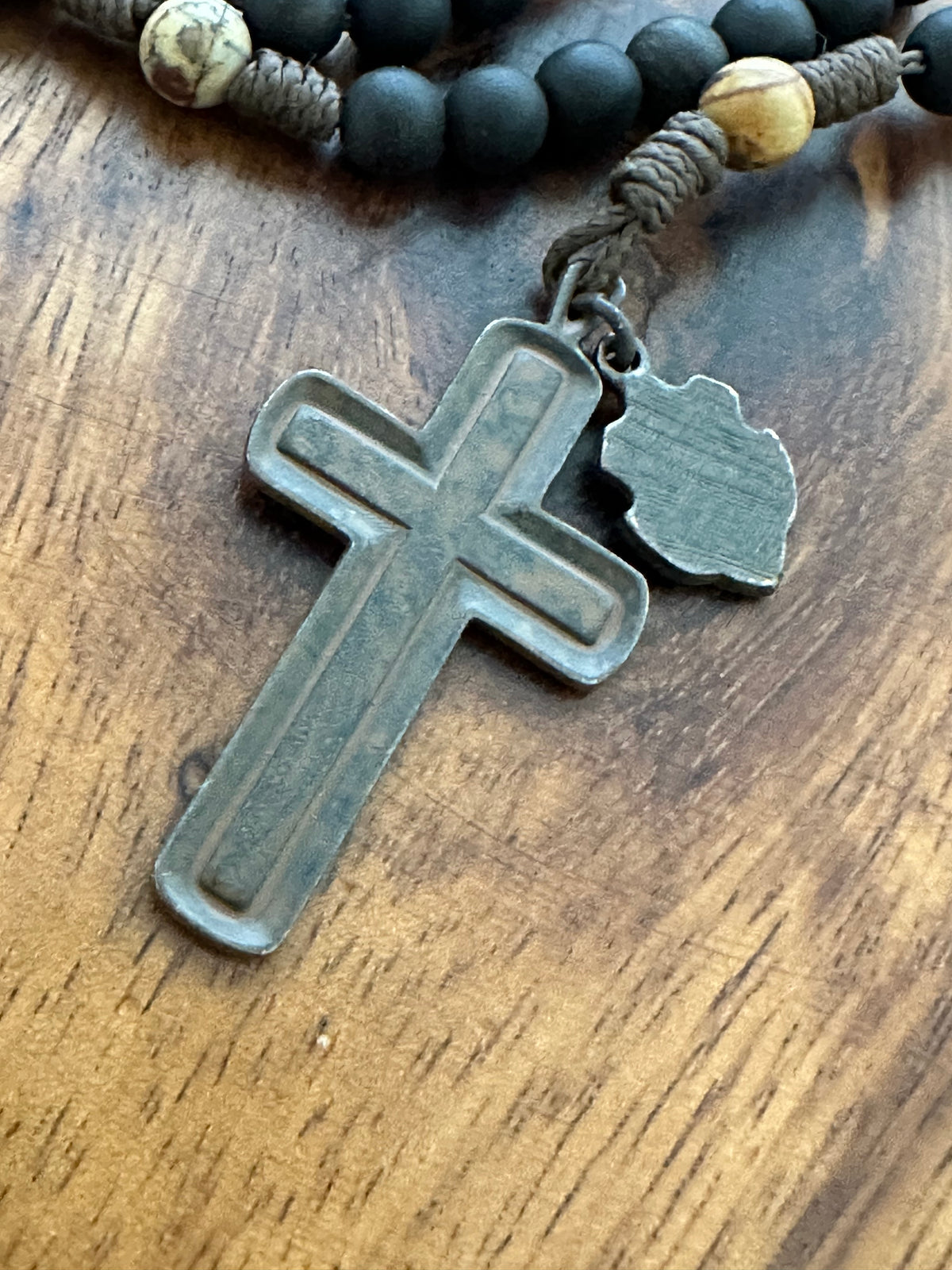 Fleur-de-Lis Purity Rosary, Small