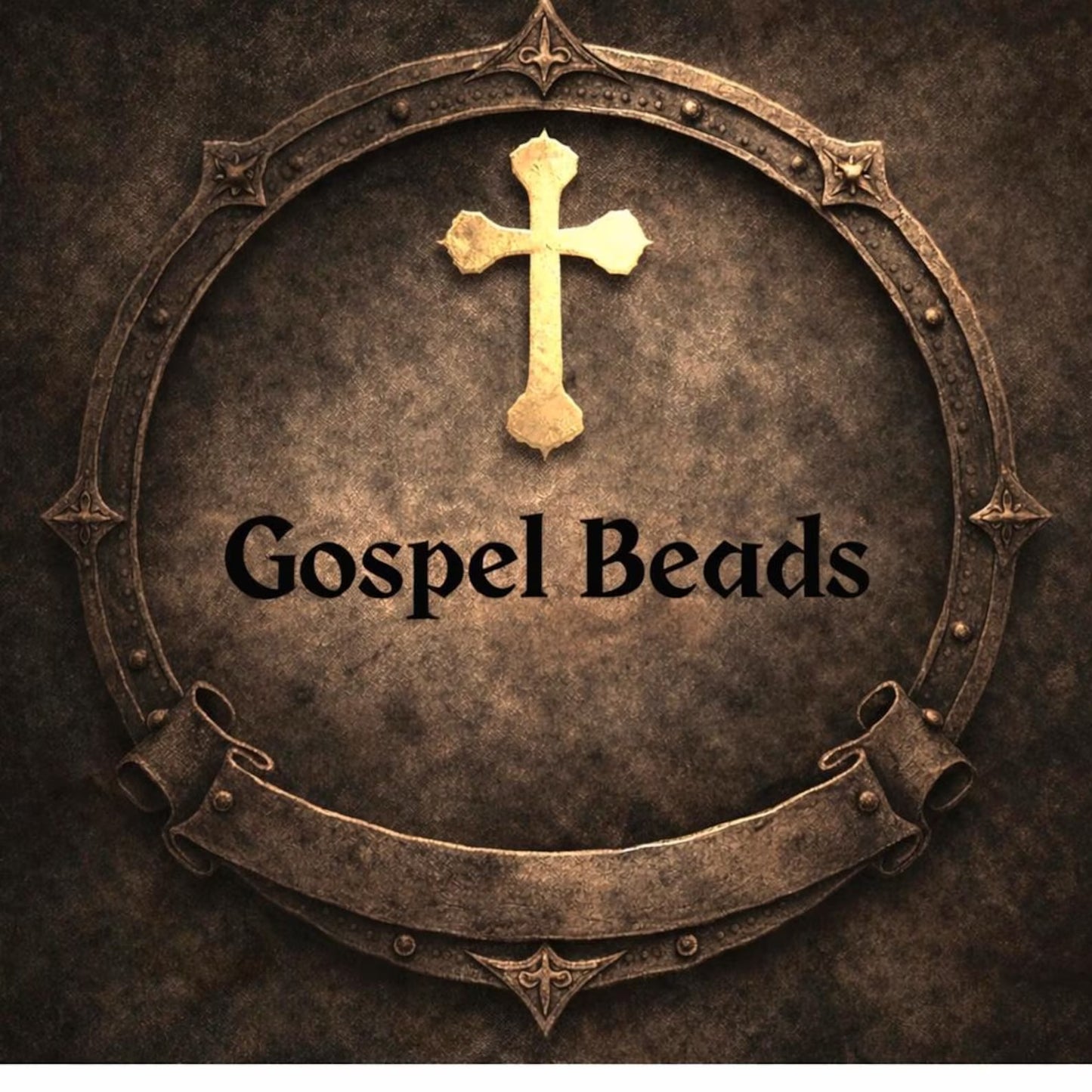 Wearable Rustic Tau Rosary