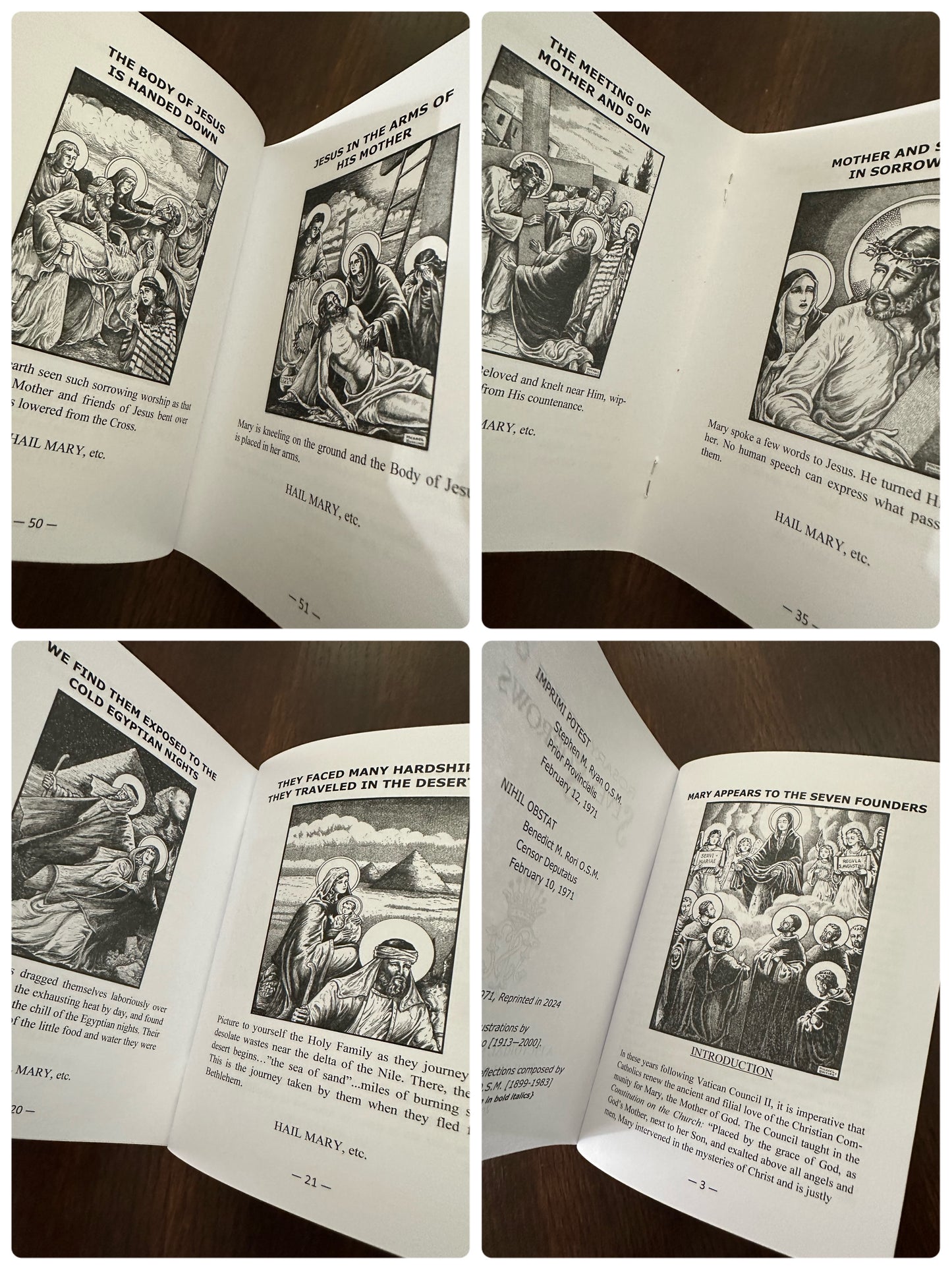 Seven Sorrows Booklet