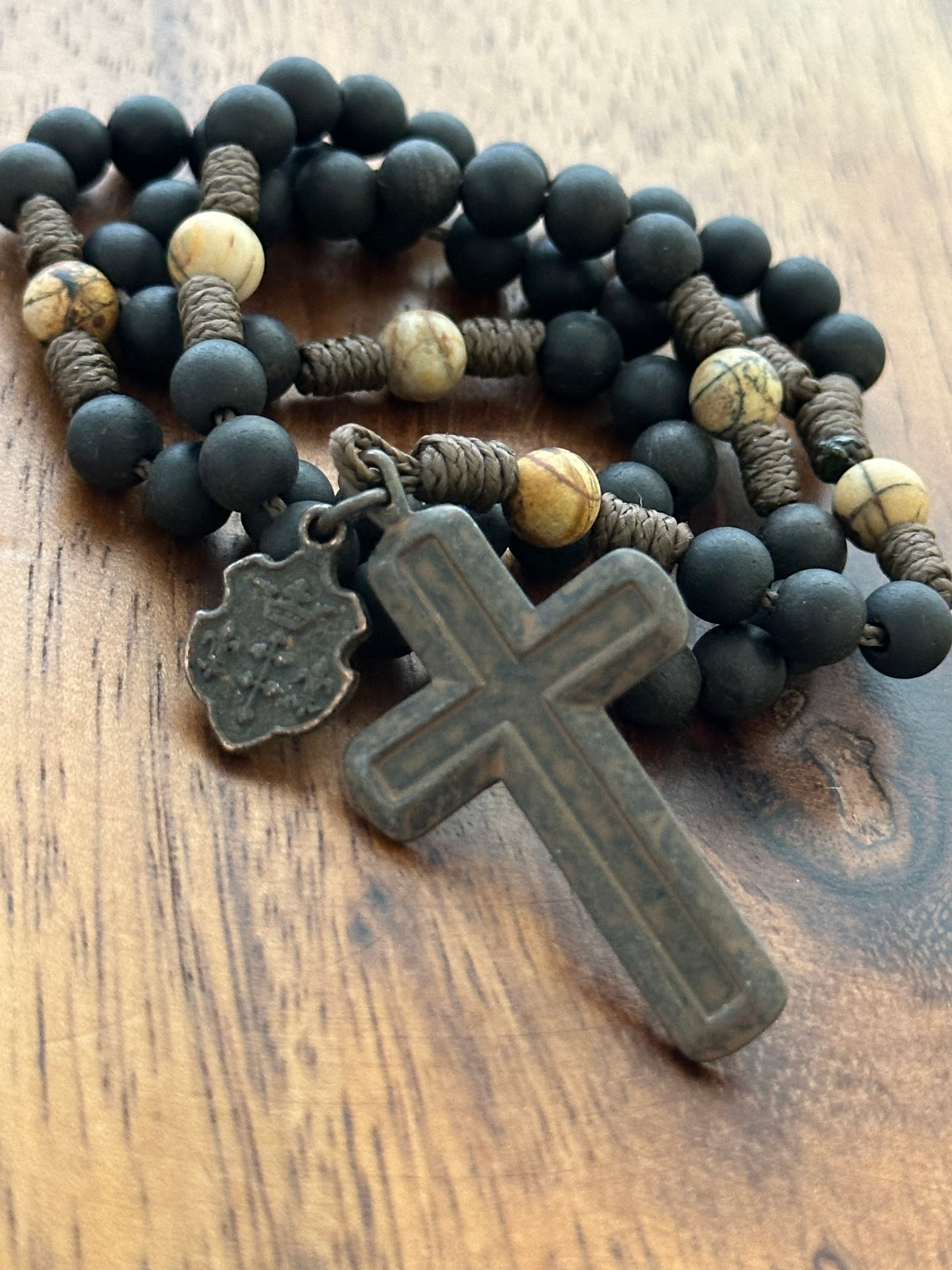 Fleur-de-Lis Purity Rosary, Small