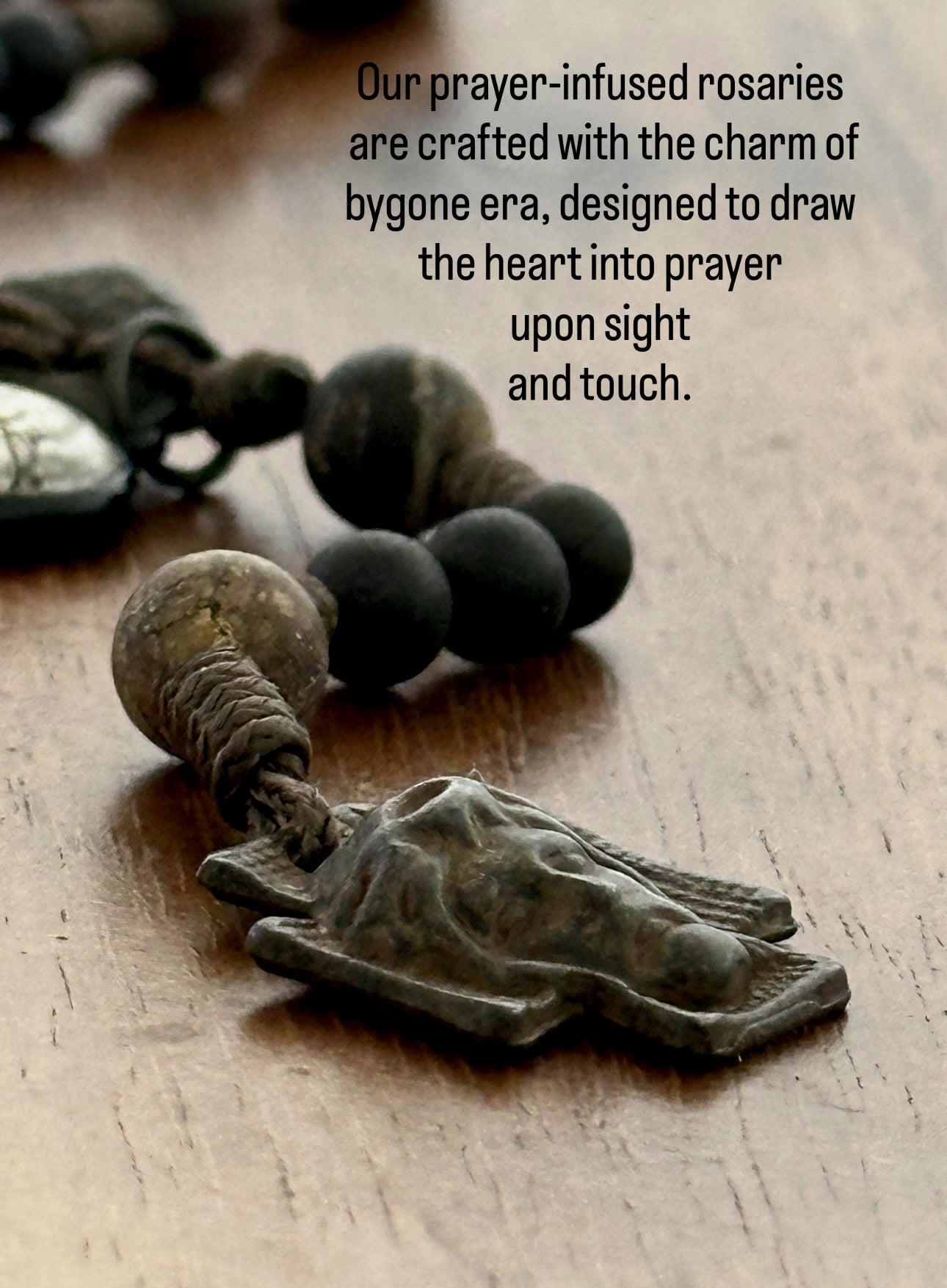 Genuine Medieval Cross Rosary