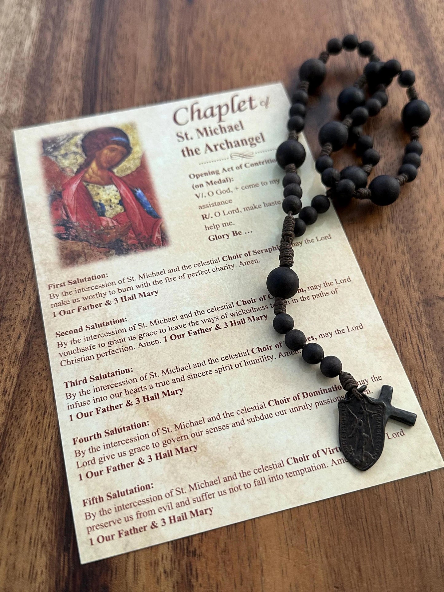 St. Michael Chaplet, Victory Chaplet