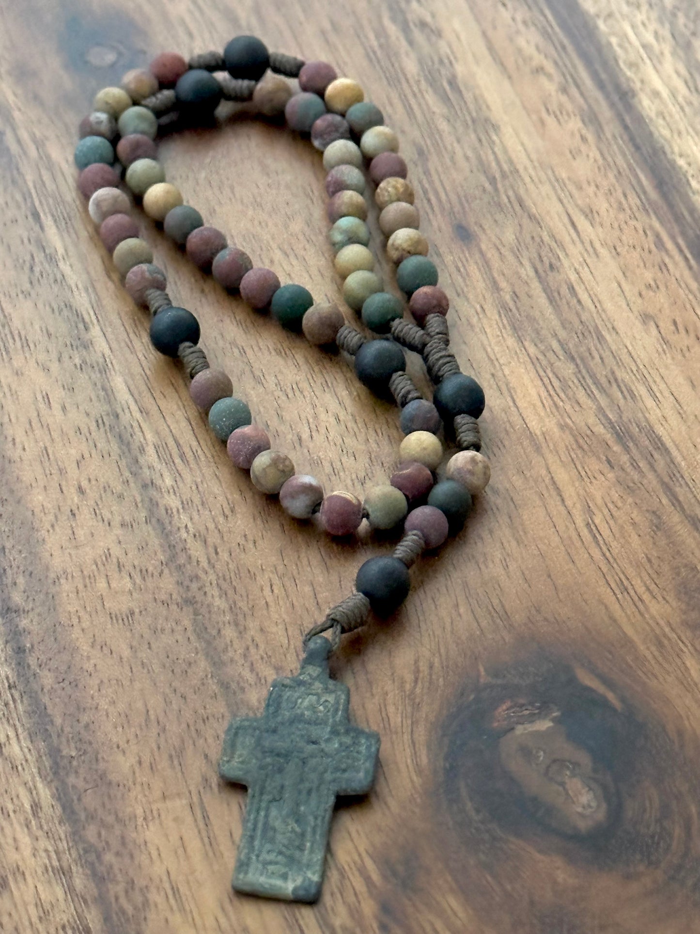 Authentic Medieval Cross Rosary