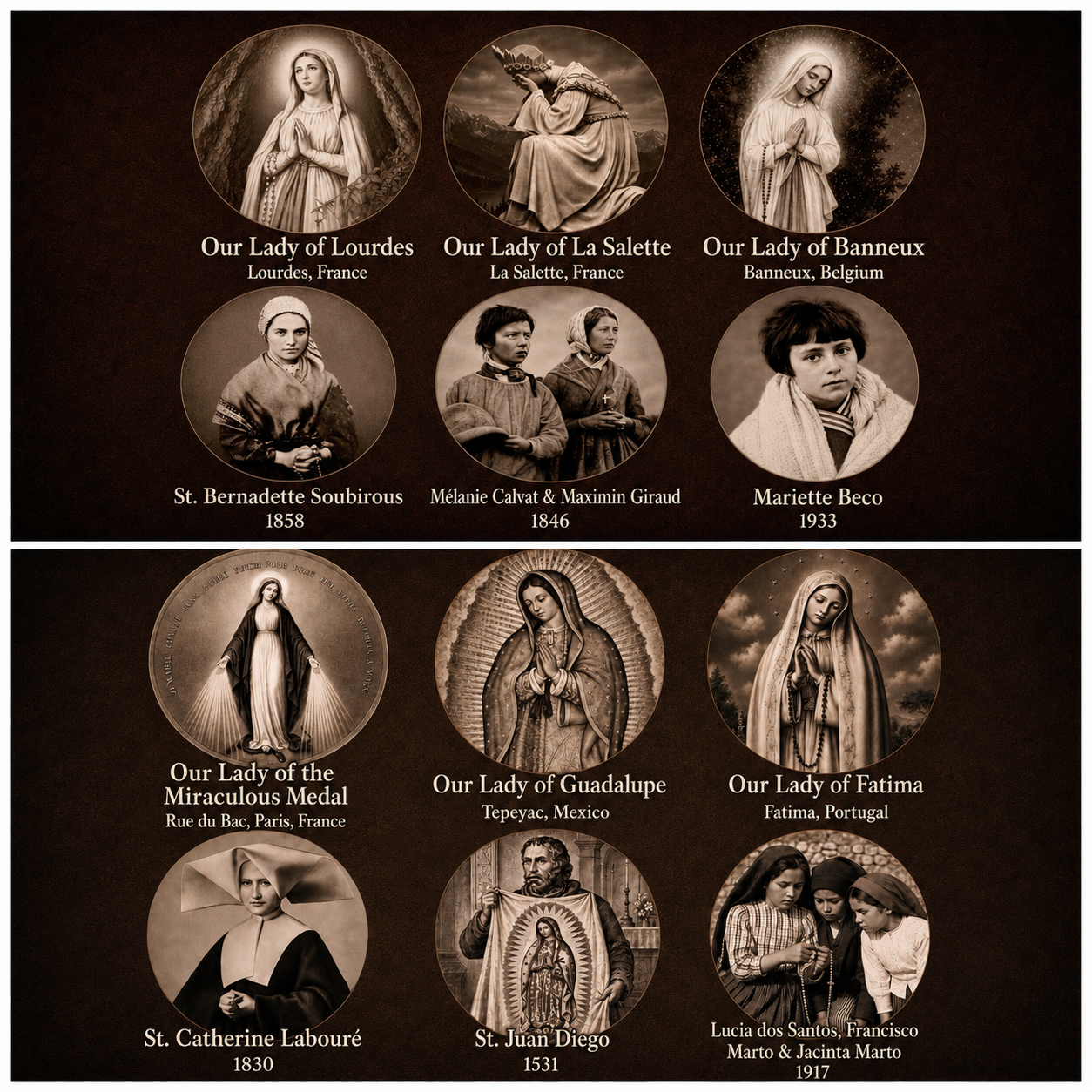 Encounters With Mary Rosary