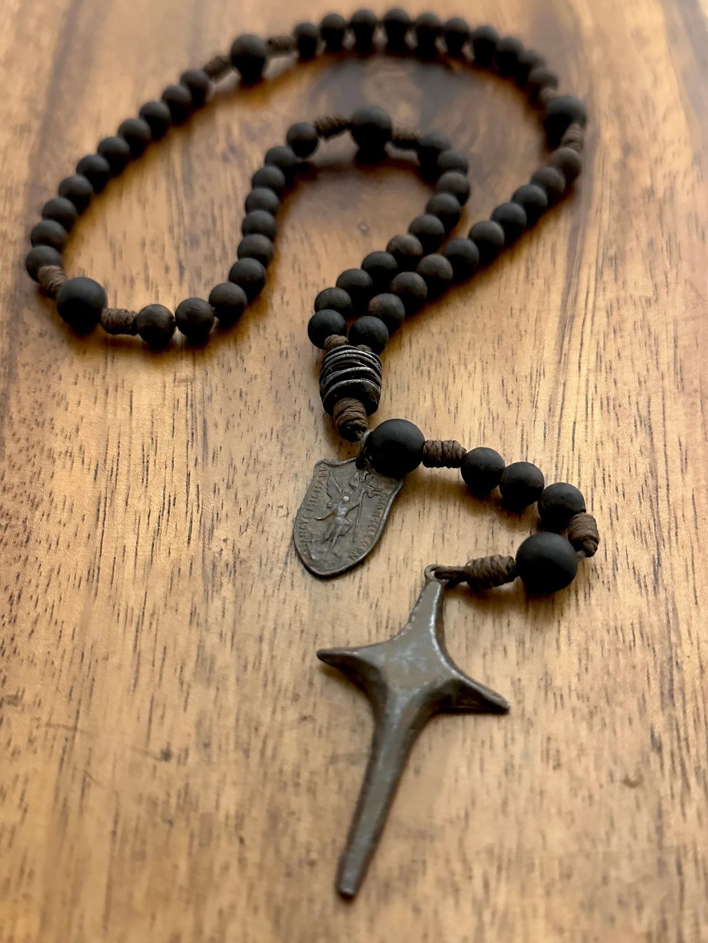 Ancient-Like Rosary, Small, Simple Rustic Rosary