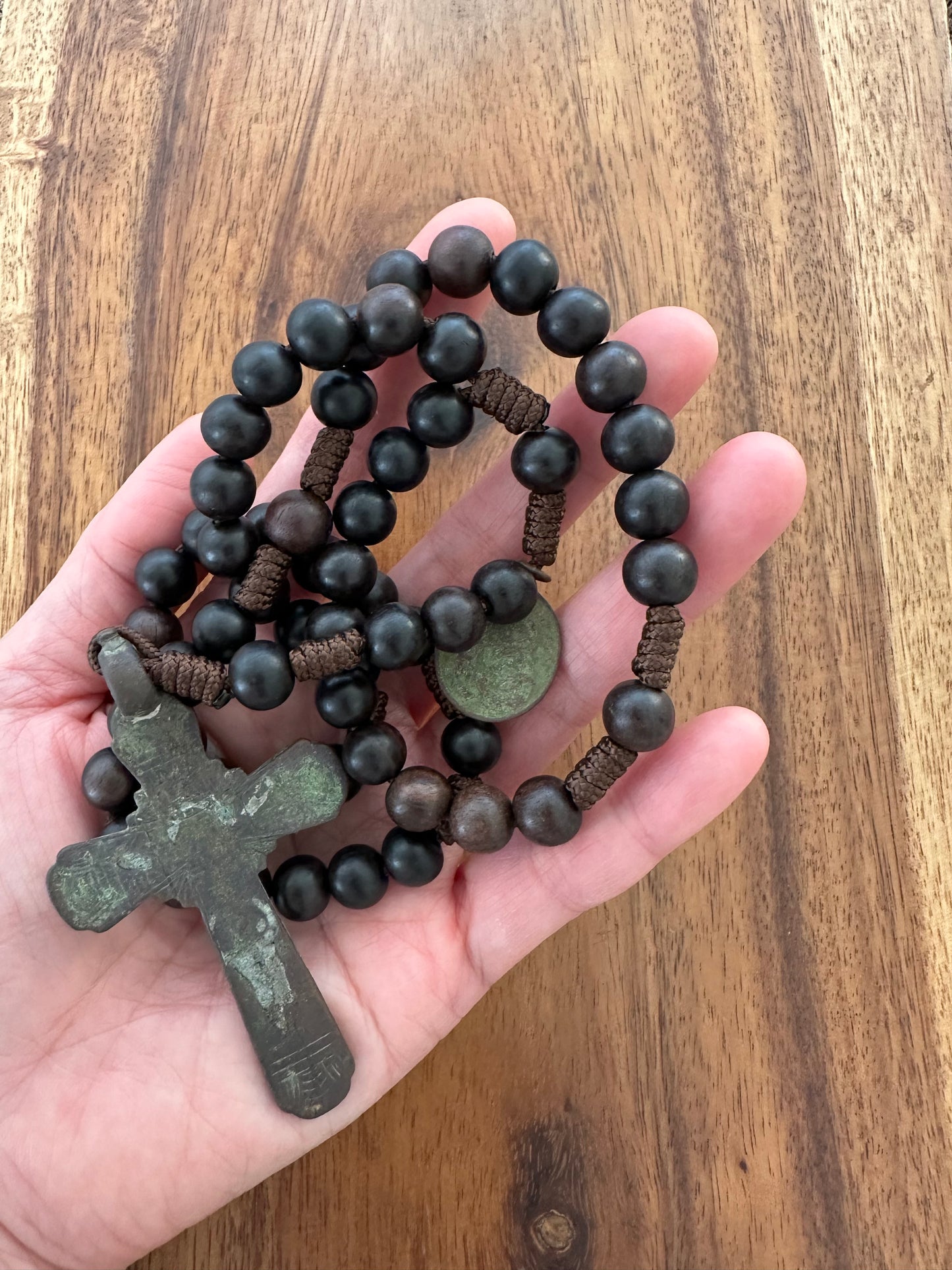 Genuine Medieval Cross Rosary