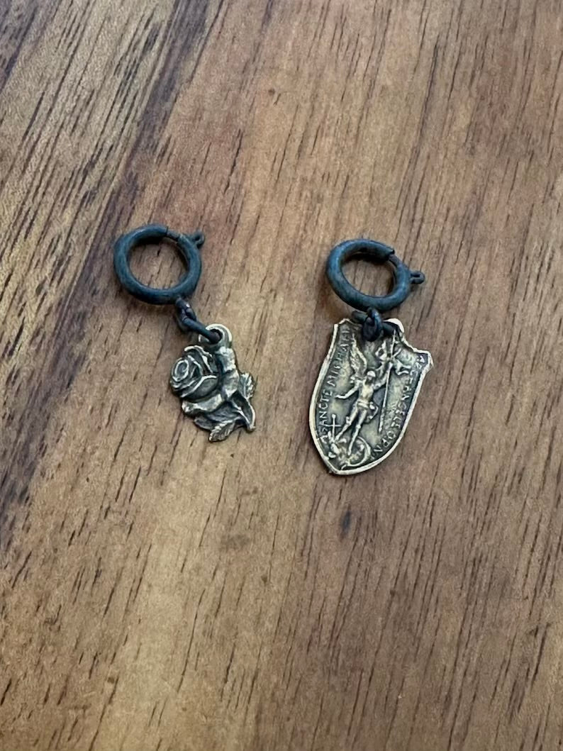 Rosary Markers, Solid Bronze Medals