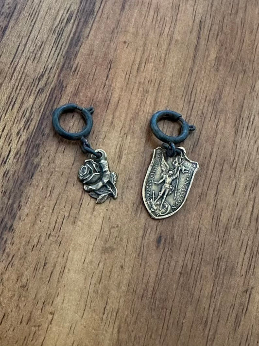 Rosary Markers, Solid Bronze Medals