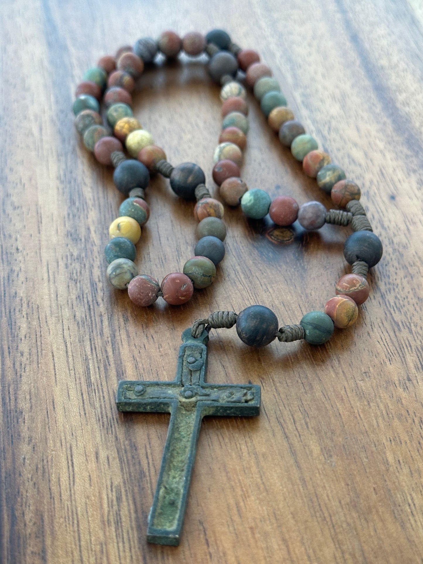 Genuine Medieval Cross Rosary